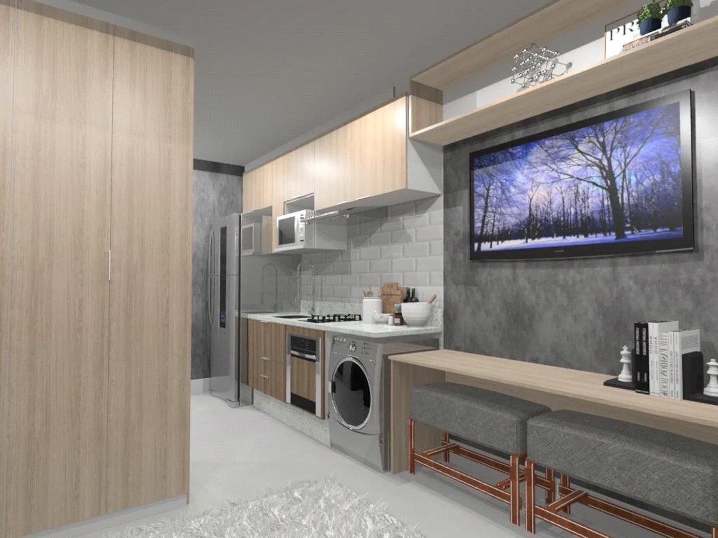 Studio à venda ou para alugar com 1 quarto em Sumarezinho, São Paulo, SP