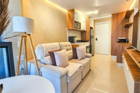 Apartamento à venda com 1 quarto em Brooklin Paulista, São Paulo, SP
