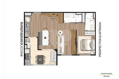 Apartamento à venda com 2 quartos, sendo 1 suíte,  em Jaguaré, São Paulo, SP
