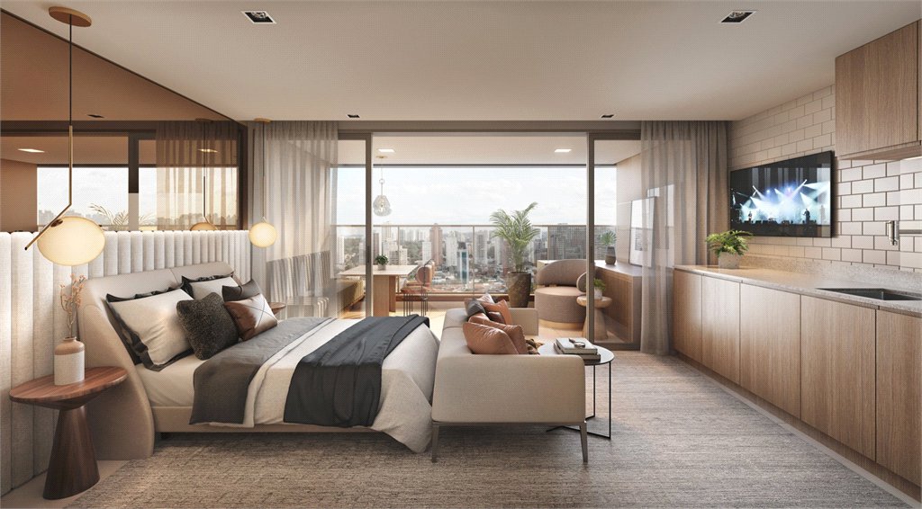 Apartamento à venda com 2 quartos, sendo 1 suíte,  em Vila São Francisco (zona Sul), São Paulo, SP