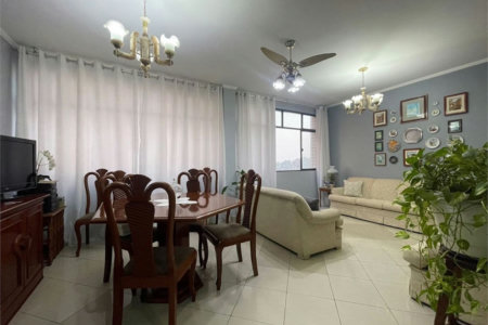 Apartamento com 3 dormitórios para alugar, 160 m² por R$ 9.200,00 - José Menino - Santos/SP