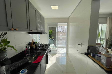 Apartamento com 2 dormitórios à venda, 74 m² por R$ 1.049.000,00 - Gonzaga - Santos/SP