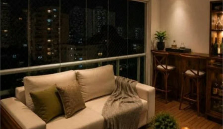 Apartamento à venda com 2 quartos, sendo 1 suíte,  em Vila Andrade, São Paulo, SP