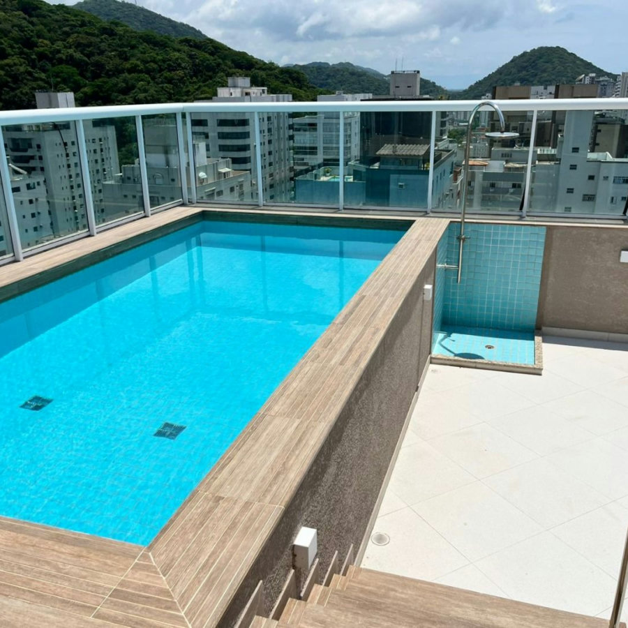Cobertura com 3 dormitórios à venda, 270 m² por R$ 2.890.000,00 - Barra Funda - Guarujá/SP