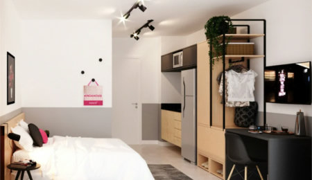 Studio à venda com 1 quarto em Brooklin Paulista, São Paulo, SP