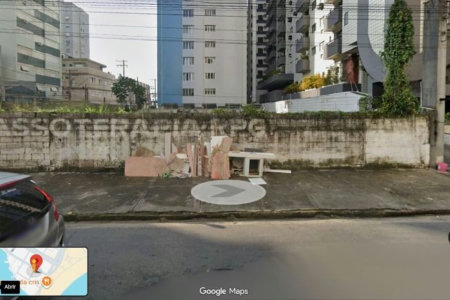 Terreno para alugar, 860 m² - Itararé - São Vicente/SP