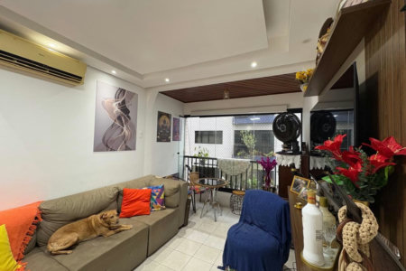 Apartamento com 2 dormitórios à venda, 110 m² por R$ 830.000,00 - Pompéia - Santos/SP