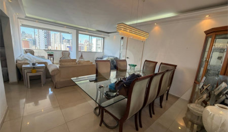 Apartamento à venda com 4 quartos, sendo 1 suíte,  em Indianópolis, São Paulo, SP