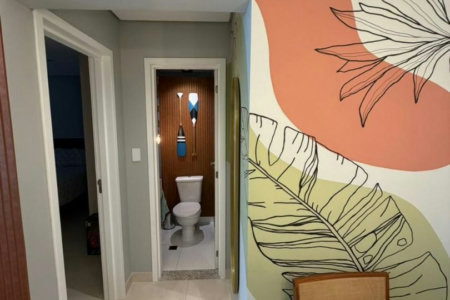 Apartamento com 1 dormitório à venda, 58 m² por R$ 585.000,00 - Canto do Forte - Praia Grande/SP