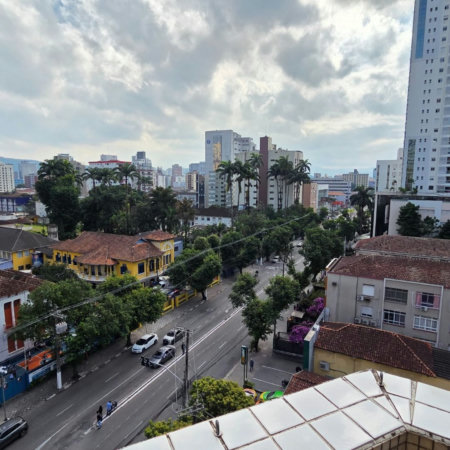 Apartamento com 3 dormitórios à venda, 105 m² por R$ 740.000,00 - Boqueirão - Santos/SP