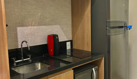Studio à venda ou para alugar com 1 suíte em Jardim das Acácias, São Paulo, SP