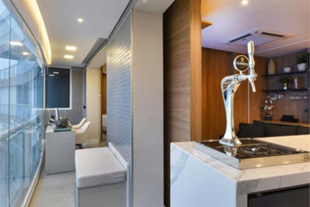 Apartamento com 1 dormitório à venda, 72 m² por R$ 2.438.000,00 - José Menino - Santos/SP