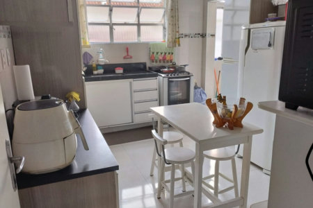 Apartamento com 2 dormitórios à venda, 98 m² por R$ 574.000,00 - Campo Grande - Santos/SP