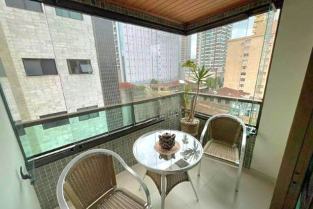 Apartamento com 2 dormitórios à venda, 110 m² por R$ 1.150.000,00 - Gonzaga - Santos/SP