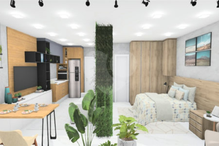 Apartamento à venda com 1 quarto em Butantã, São Paulo, SP