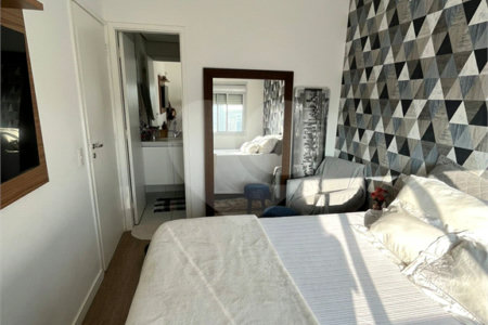 Apartamento à venda com 1 quarto em Brooklin Paulista, São Paulo, SP