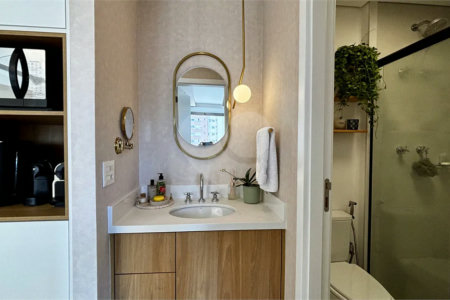 Apartamento novo na Vila Mariana com 38m², 1 vaga e próximo ao metrô.