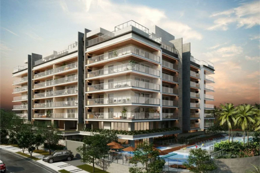 Apartamento à venda com 3 quartos, sendo 1 suíte, em Riviera de São Lourenço, Bertioga, SP