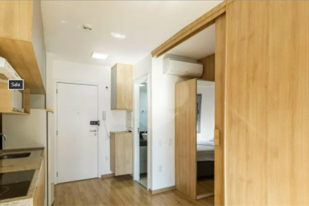 Studio moderno e funcional em Moema!