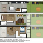 Triplex 2 sts + escritório (3ª suíte - reversível)