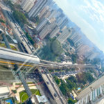 Apartamento porteira fechada com vista para a Ponte Estaiada no Campo Belo