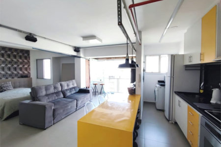 Oportunidade de venda, apartamento mobiliado 43m² em Moema.