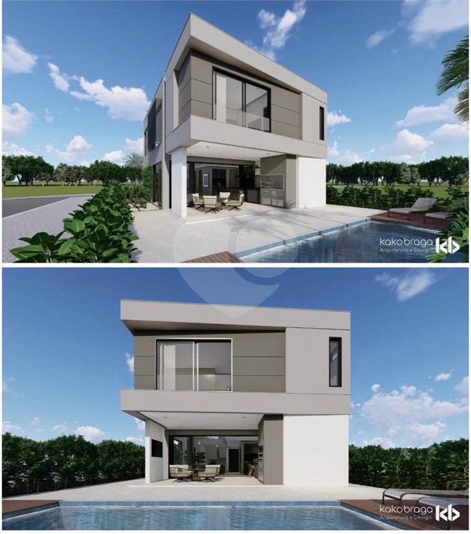 Casa em construção com 3 suítes no Condomínio Damha 2, na cidade de Piracicaba - SP.