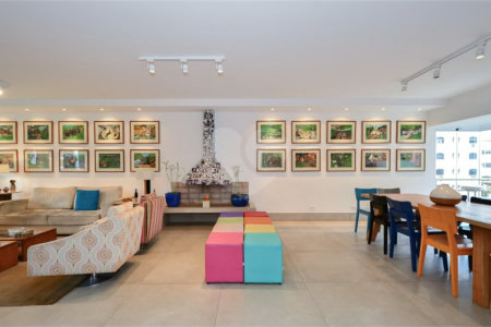 Imóvel de 226m² exclusivo com sala ampla 4 quartos, 2 suítes, 4 vagas Higienópolis