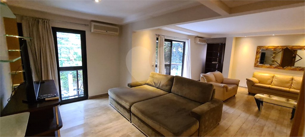 Apartamento para venda e locação de 130m² no Jardim Paulista com 2 suítes e 2 vagas.