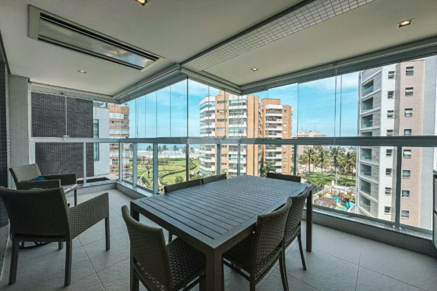 Apartamento à venda com 4 suítes em Riviera de São Lourenço, Bertioga, SP