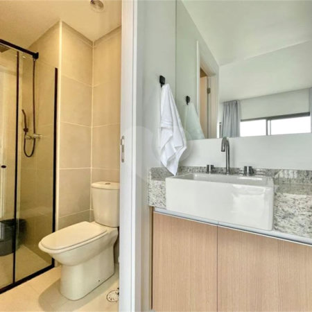 CAMPO BELO Studio VENDA em Congonhas - 100% MOBILIADO e EQIPADO, c/ lazer e serviços - De frente p/ Aeroporto - ideal p/ INVESTIDORES!