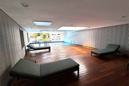 Imóvel 168m² Idea Zarvos com 3 suites, varanda na frente e na suíte, piscina, academia e 3 vagas Vila Madalena.