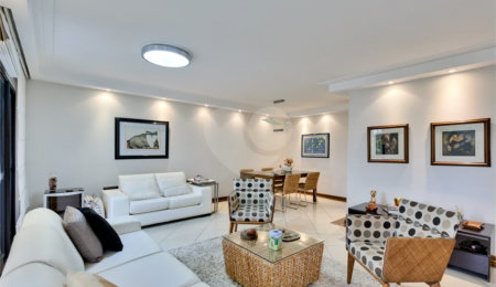 Apartamento à venda com 3 quartos, sendo 2 suítes,  em Alto da Boa Vista, São Paulo, SP