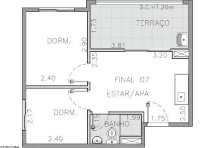 Apartamento à venda com 2 quartos em Vila Sônia, São Paulo - SP