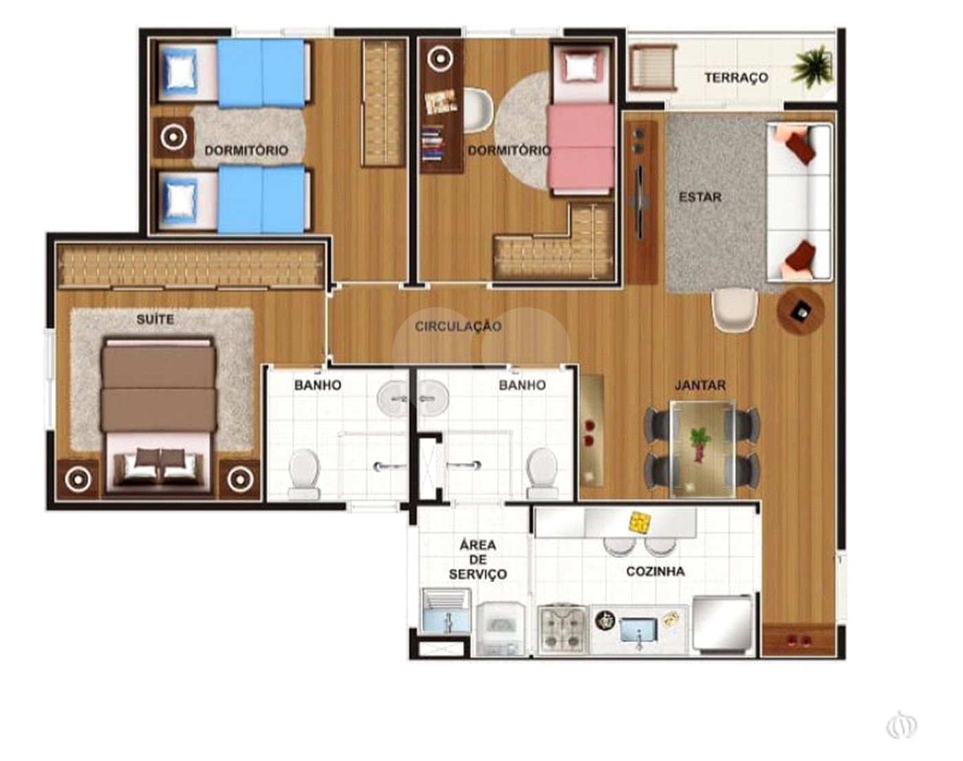 Apartamento Parque Industrial
