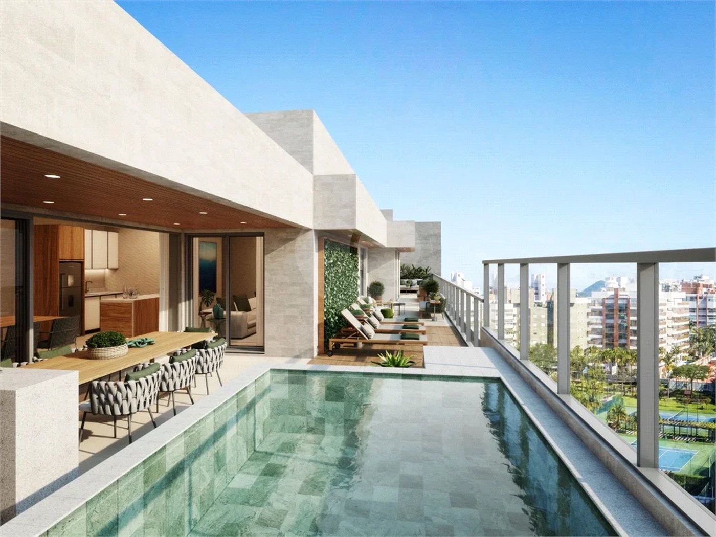 Apartamento à venda com 3 quartos, sendo 1 suíte, em Riviera de São Lourenço, Bertioga, SP