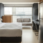 Studio com 23m² na região do Cerqueira Cesar em São Paulo - SP.