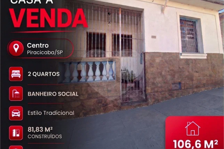 Charme, História e Potencial no Coração de Piracicaba