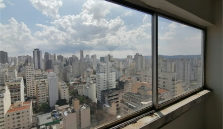 Apartamento à venda com 1 quarto em Higienópolis, São Paulo, SP