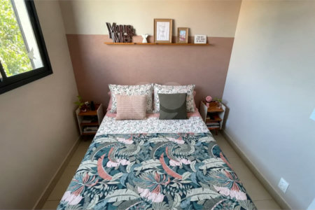 Apartamento para Locação no Jardim Santa Maria, Santo André | 55 m², 1 Dormitório, 1 Vaga e 2 Garden Privativos