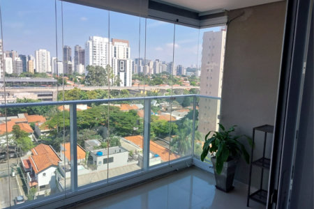 Studio de 38m² próximo ao metrô Campo Belo