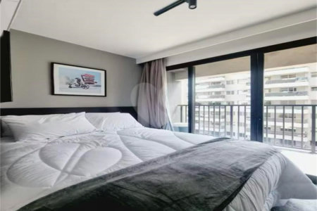 Studio à venda na Bela Vista – 23 m², mobiliado e funcional