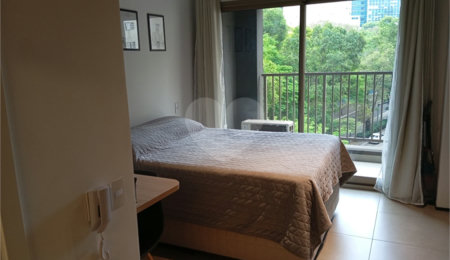 Apartamento à venda ou para alugar com 1 quarto em Cerqueira César, São Paulo, SP