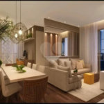 APARTAMENTO DE 74,5 M² COM 02 QUARTOS, SUITE, VAGA E VARANDA GOURMET PARA LOCAÇÃO NO JARDIM SÃO PAULO