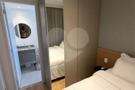 Studio HIS2 mobiliado 38m² na Liberdade, lazer completo, pronto para morar.