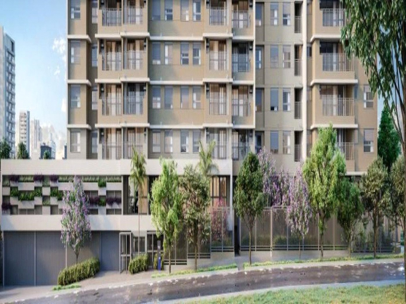 Apartamento novo com 02 Dormitórios e uma Suíte.