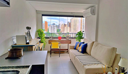 Apartamento à venda com 1 quarto em Indianópolis, São Paulo, SP