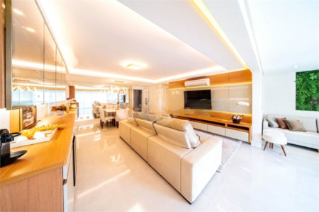 Apartamento na Mooca com 204m² com sacada gourmet com 4 suítes e 4 vagas condominio clube Aceita Permuta