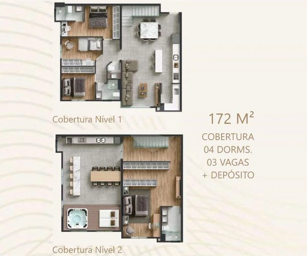 Planta Apartamento 172m²
