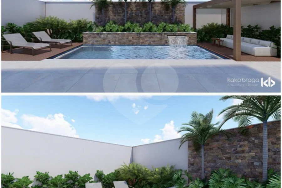 Casa em construção com 3 suítes no Condomínio Damha 2, na cidade de Piracicaba - SP.
